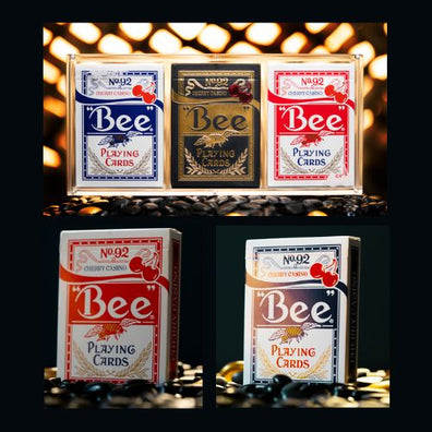 Limited Bee X Cherry (Red) Playing Cards